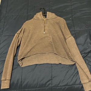 Aerie Women’s Cropper 1/4 Sweatshirt